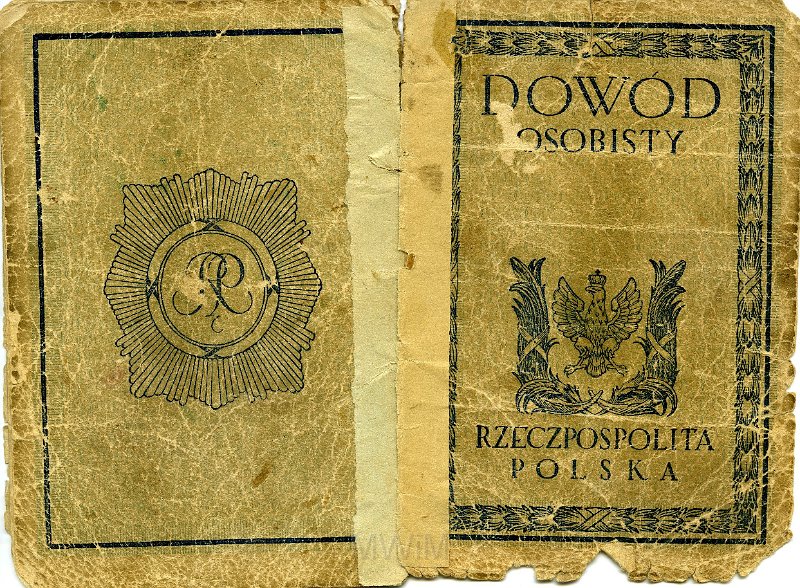 KKE 5908-1.jpg - Dowód osobisty Franciszka Janukowicz, Wilno, 31 VIII 1929 r.